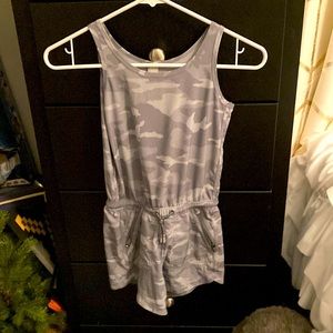 Grey romper from Athleta